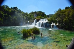 Kroatië Krka National Park Waterval