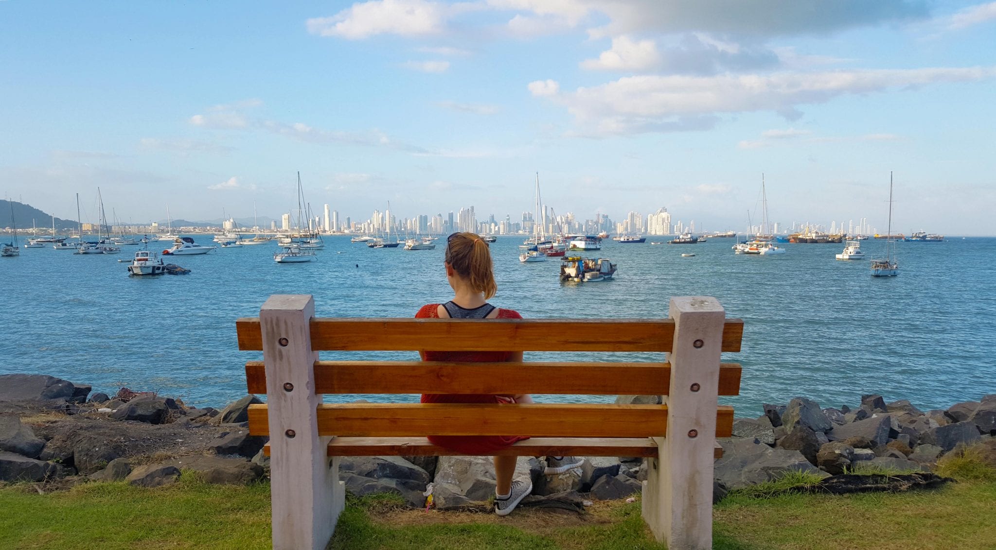 Panama City Uitzicht skyline