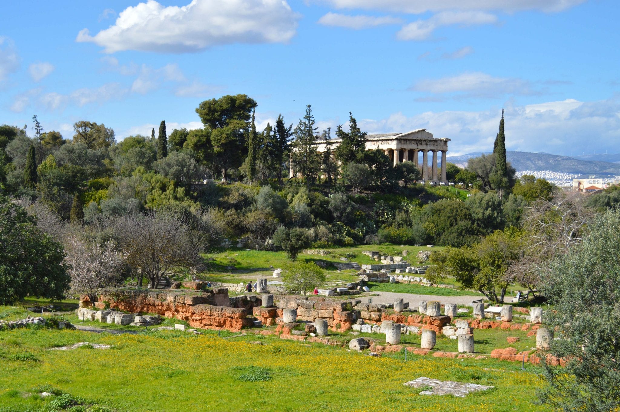Bezienswaardigheden in Athene Ancient Agora