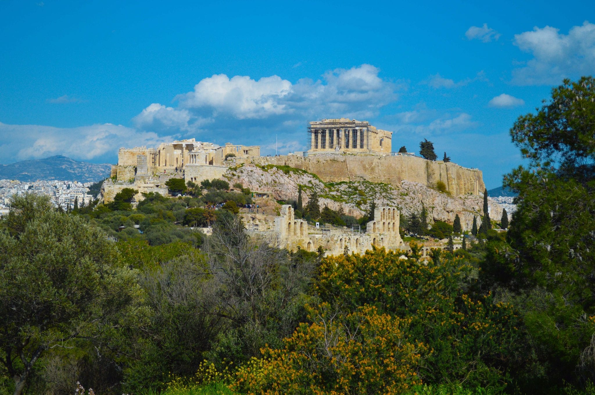 Bezienswaardigheden in Athene Akropolis