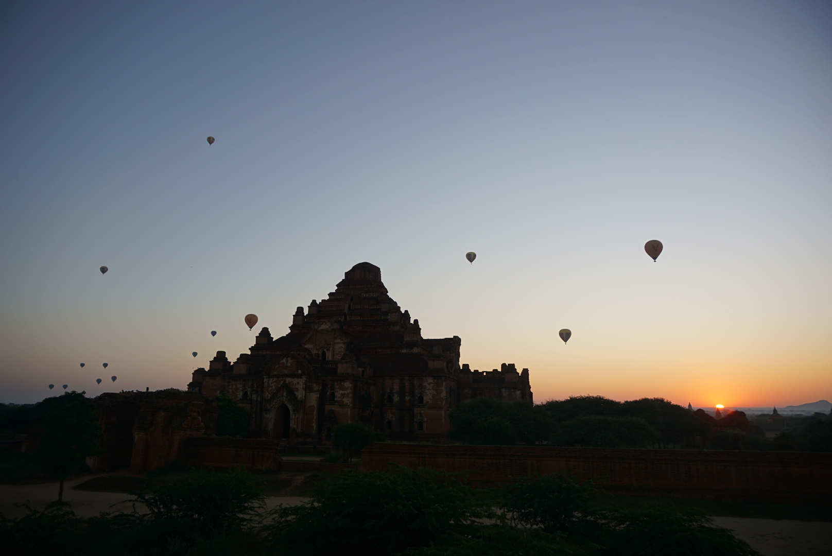 Zonsopgang Bagan