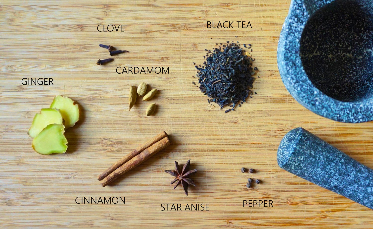 Masala-Chai-ingredients