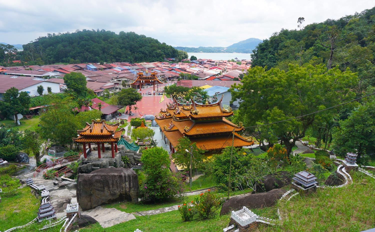 Tempel-Pulau-Pangkor-Maleisie