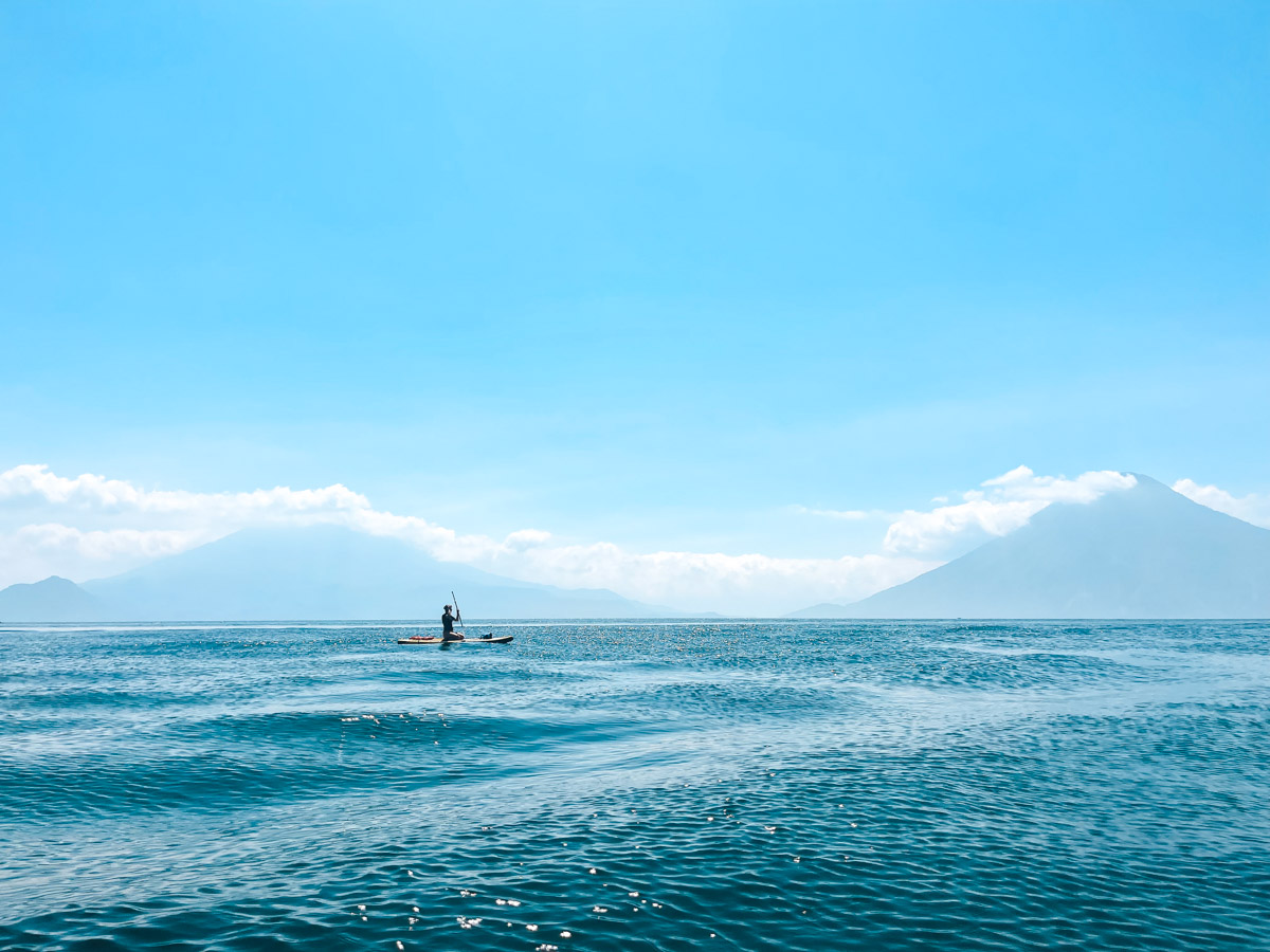 Standup Paddleboarding Lake Atitlan