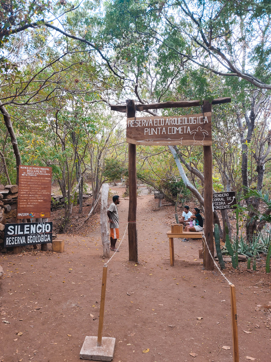 Entrance Punta Cometa