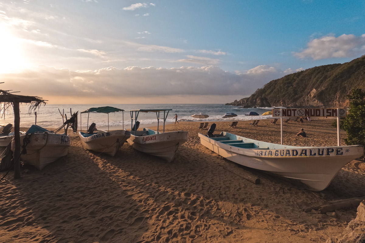 Mazunte Beach Mexico